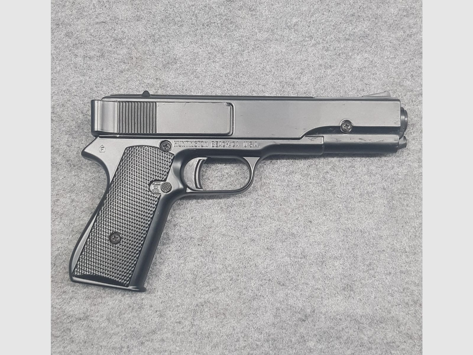 Sammler Zustand seltene Marksman Repeater Mod. 1010 Pistole Cal. 4,5mm BB Diabolo Luftpistole