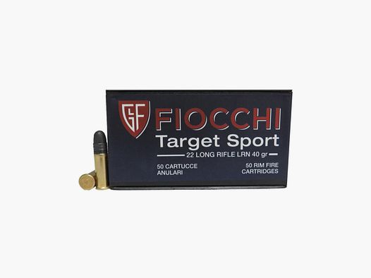 Fiocchi Patronen Kal. 22 LR Target Sport 40 gr