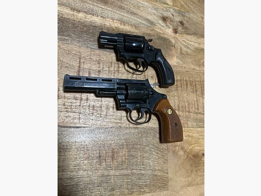 Kolekcja rewolwerów Weihrauch Arminius HW 37 i Mauser Modell L100