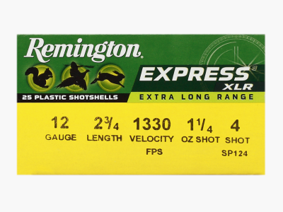 Munition Remington Express Long Range No. 4 36g 12/70