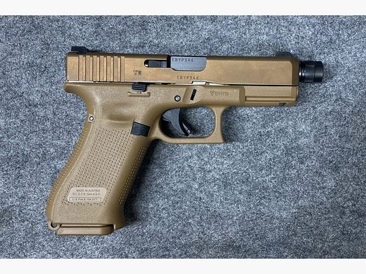 Glock 19X mit Gewindelauf 9mmLuger