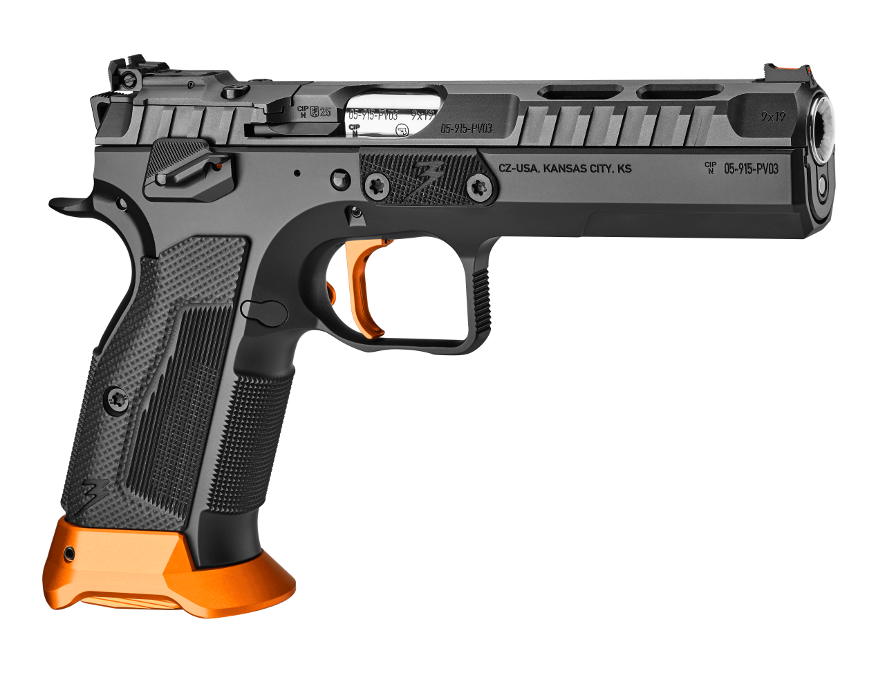 CZ – Pistola / TS 3 / Arancione / 9mm / 20 colpi
