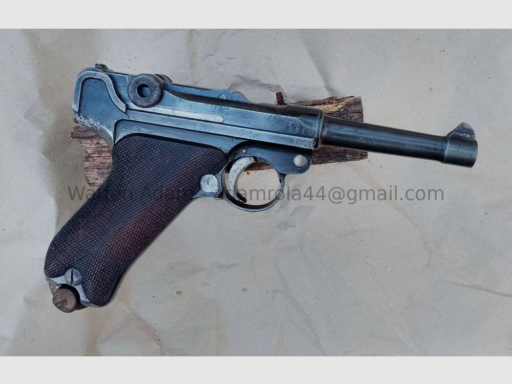 Fábrica de rifles de Erfurt P.08 1912 Pertenencia a la tropa