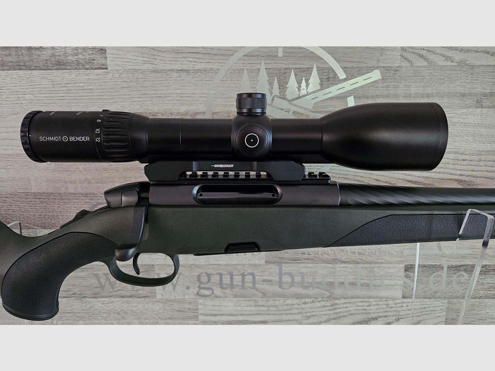 STEYR SM12 SX Goiserer 6,5Creedmoor + Schmidt & Bender Polar T96 + Schalldämpfer RCC - versandkostenfrei - Neuware vom Fachhandel