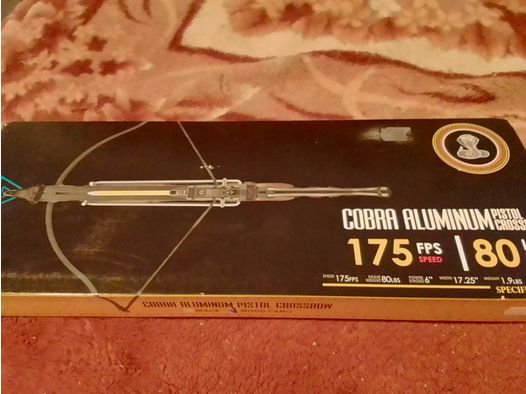 Cobra Aluminium Pistolen Armbrust