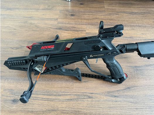 EK Archery ADDER kusza – doskonały stan – pełne oryginalne akcesoria