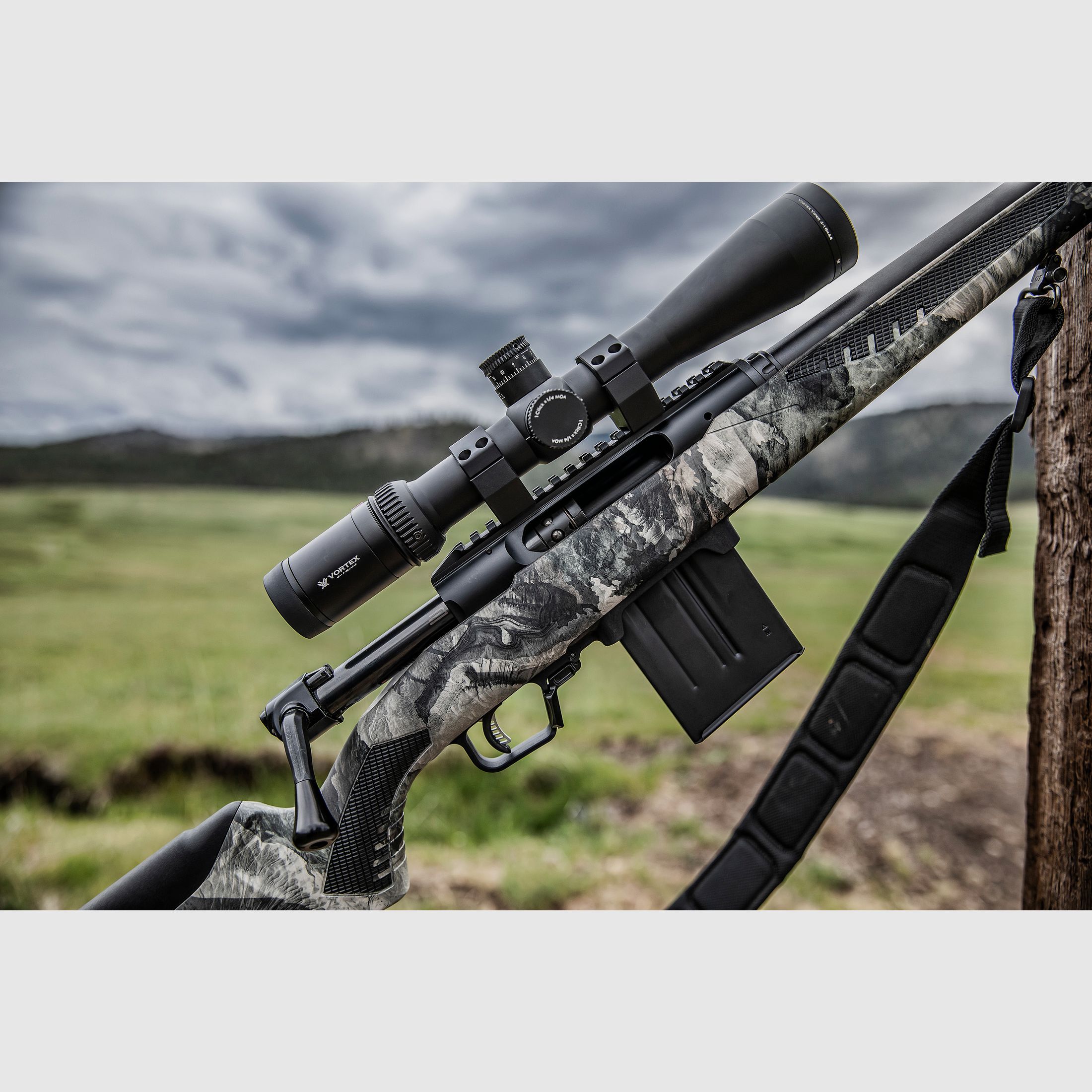 Savage Firearms Impulse Predator 20"/51cm 6,5 Creedmoor Geradezugrepetierbüchse mit Laufgewinde 5/8"x24