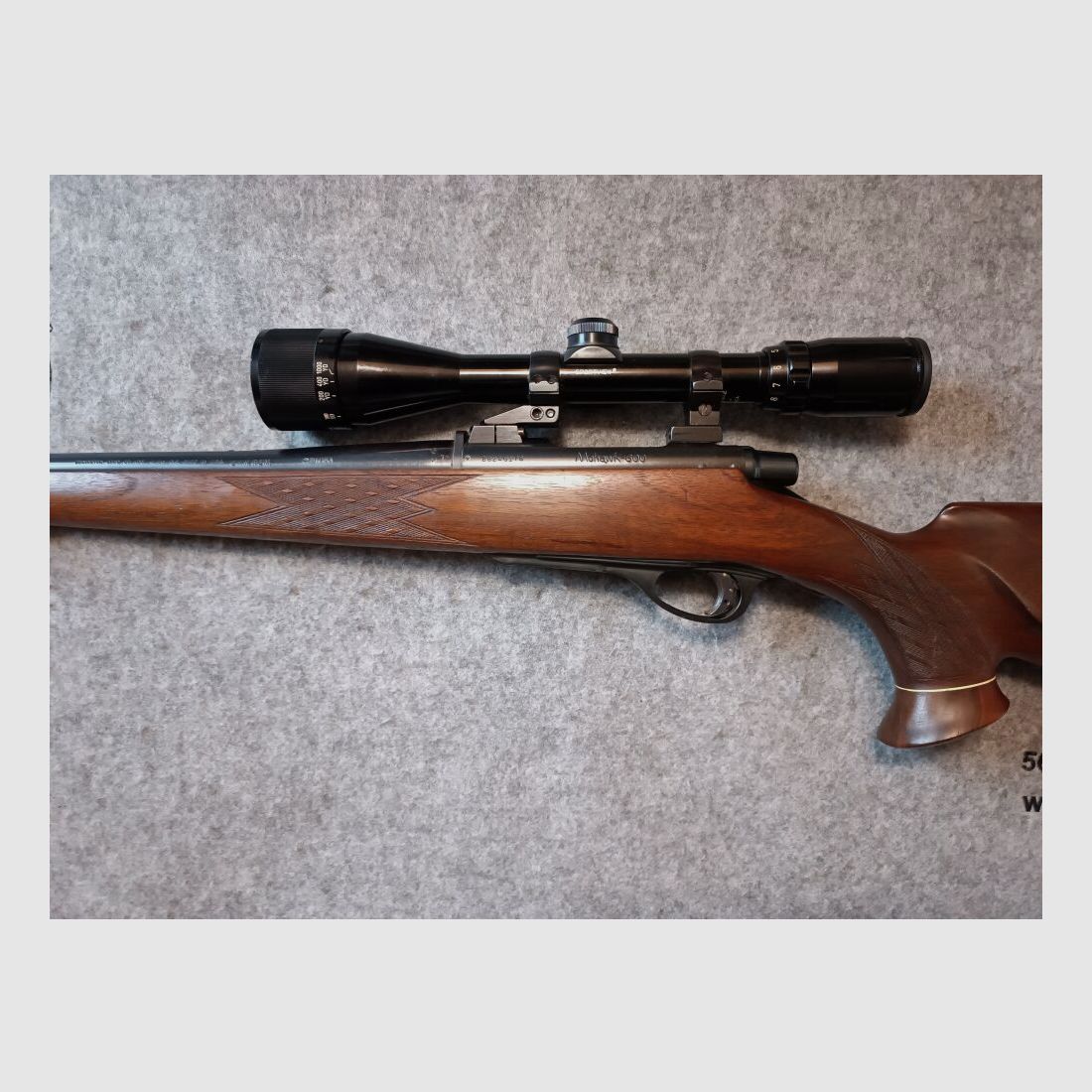 Remington Arms Mod. Mohawk - 600 mit ZF Bushnell 4-12x40 Stutzen
