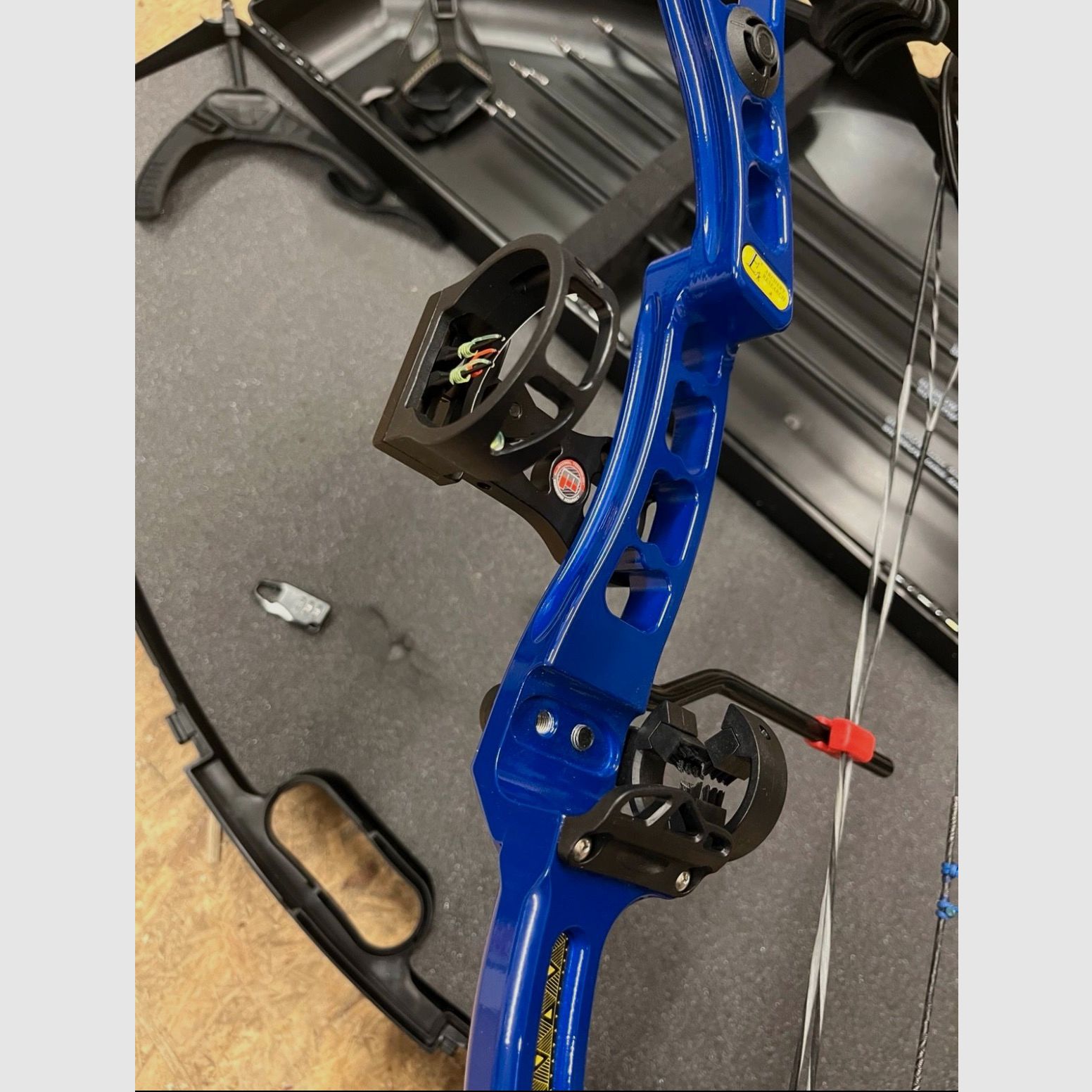 EK Archery AXIS Blau Komplettset TAUSCH