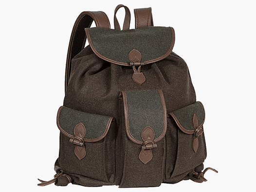 AKAH Loden-Rucksack braun/grün 27 L