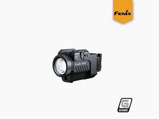 Linterna para arma con láser rojo Fenix GL22