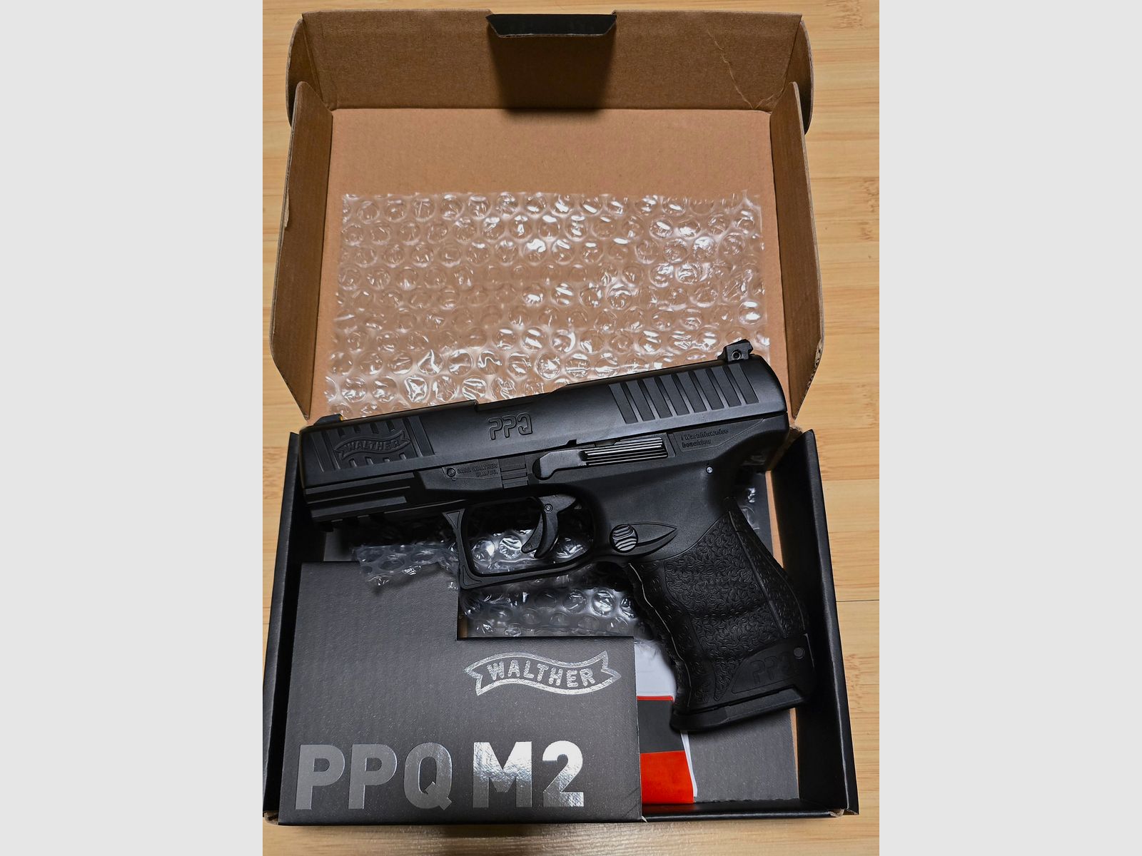 Walther PPQ CO2 pistola 4,5 mm Diabolo