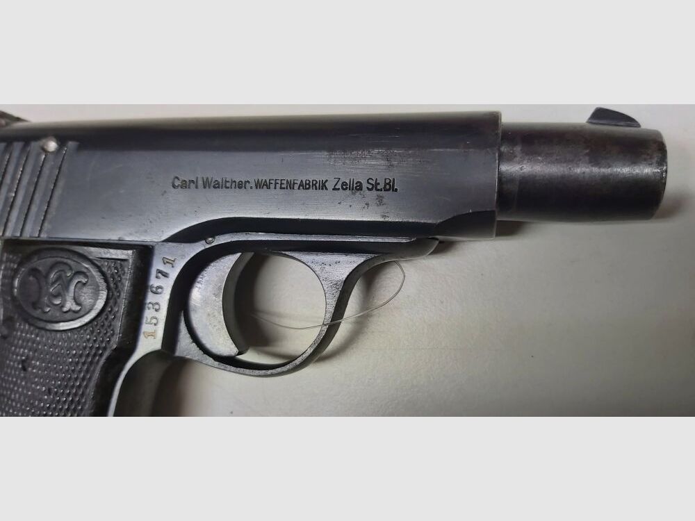 Carl Walther Waffenfabrik Zella St. Blasii Modello 4, immagine 6 di 9