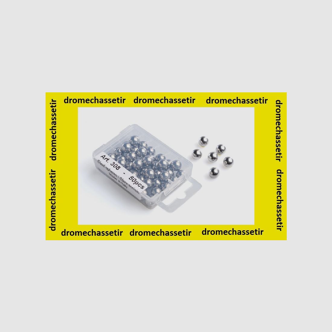 50 Stahlkugeln Durchmesser 9mm für Schleuder