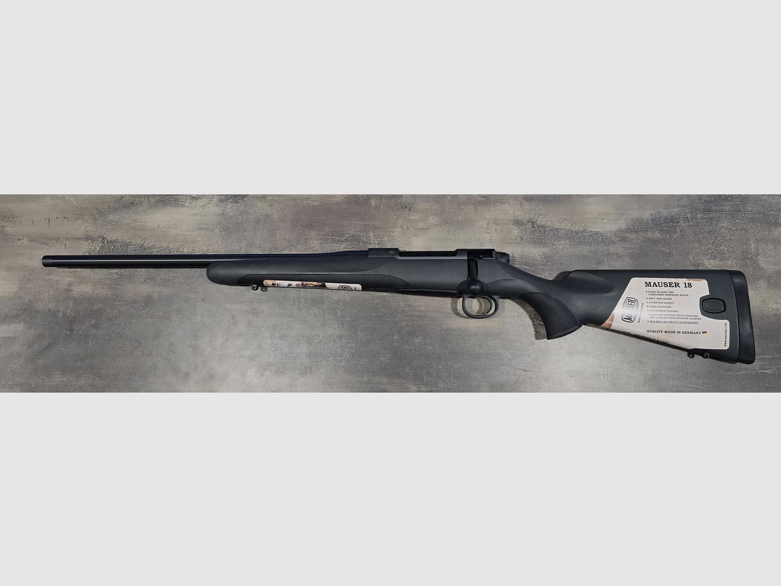 Mauser 18 cal. 308 LINKS LL 510 mit Gewinde 15×1