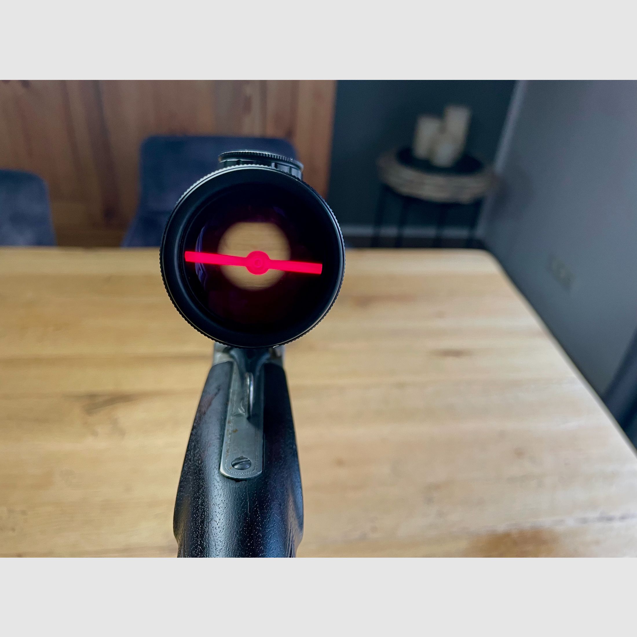 Karabin Zimmermann Z 66 kal. 10,3x60R z lunetą Luger 1,5-4,5x20