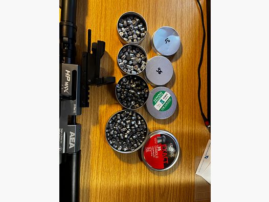 AEA HP Max mit Red Dot, Kompressor und 200 Schuss Munition 1.100 EUR