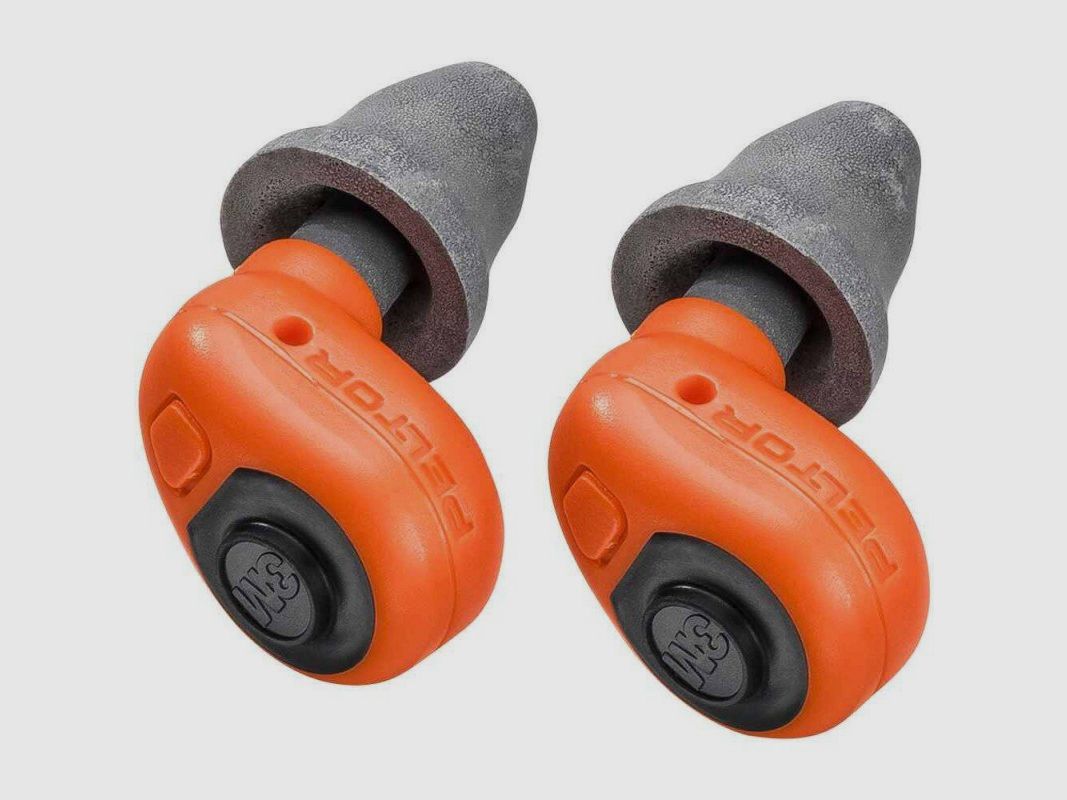 3M EEP-100 tappi per le orecchie elettronici arancioni, immagine 2 di 2