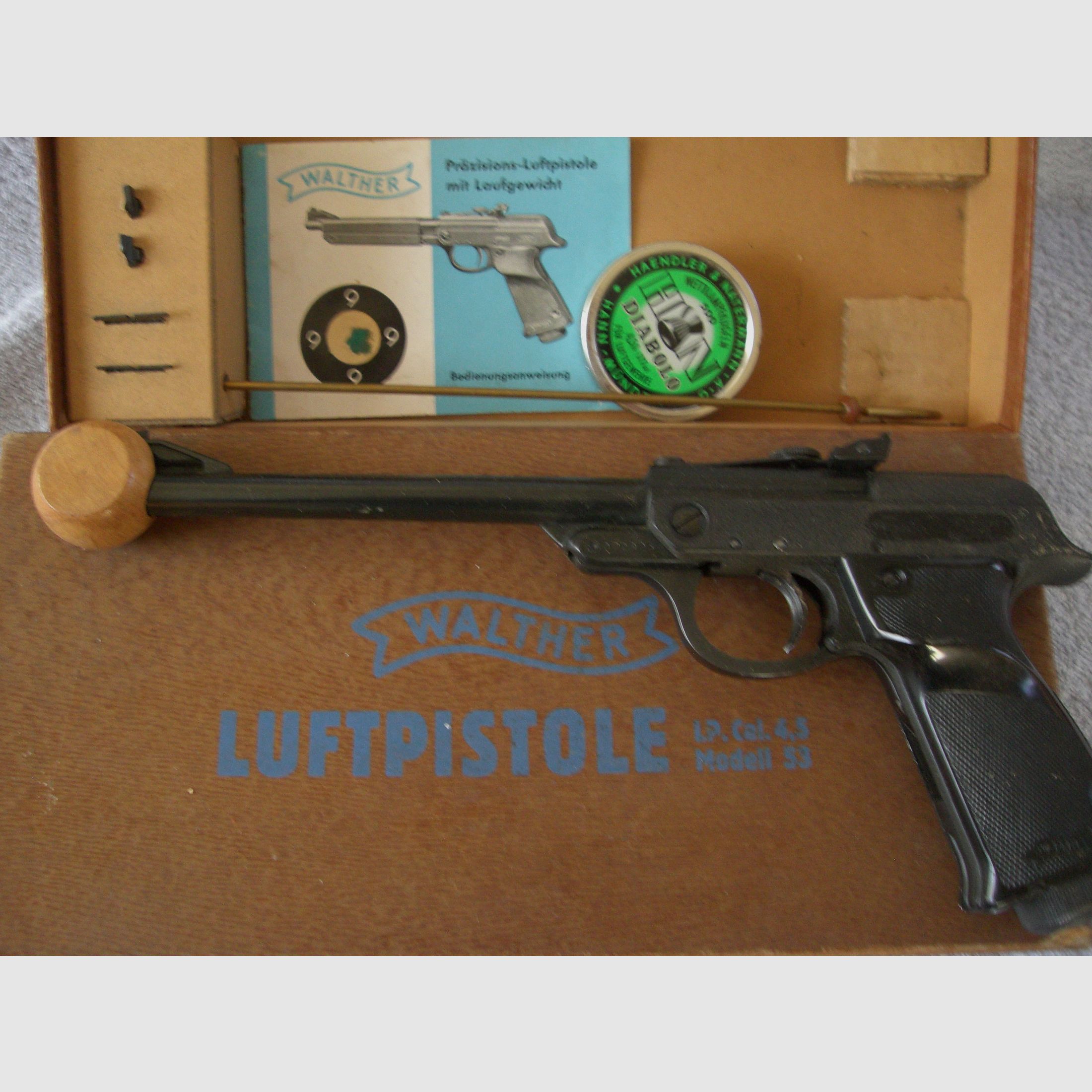 Walther Wettkampf-Luftpistole LP53