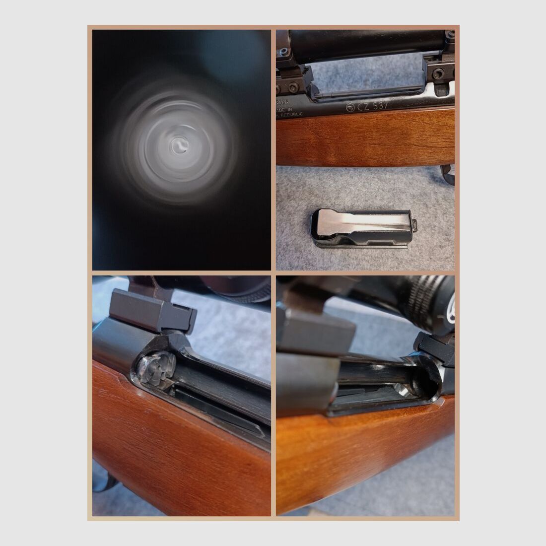 CZ Mod. 537 Stutzen mit ZF Kahles 7x56 neuwertig!
