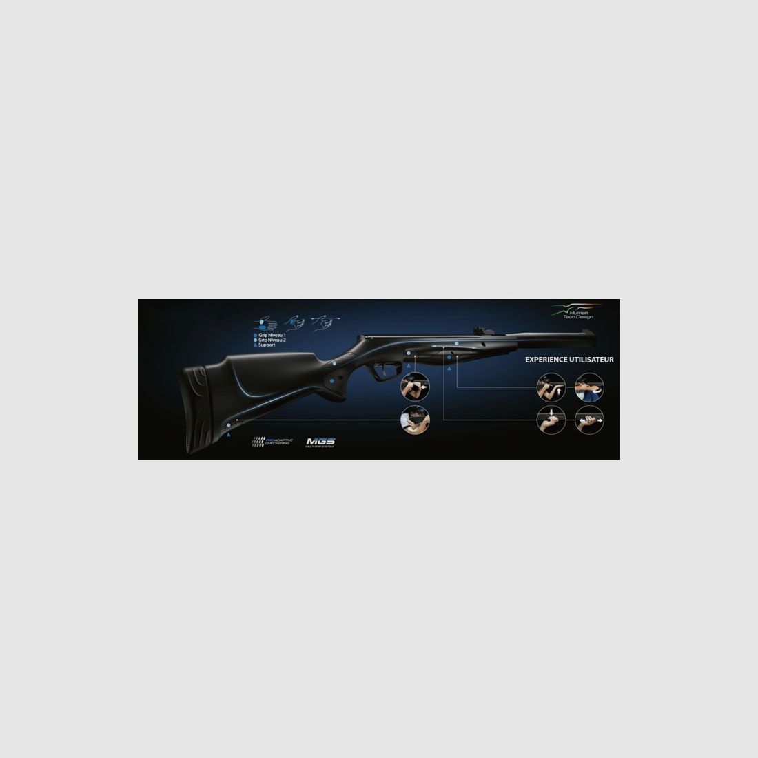 Stoeger RX20 Dynamic 4,5 mm Luftgewehr - 19,9 Joule, Bild 11 von 22