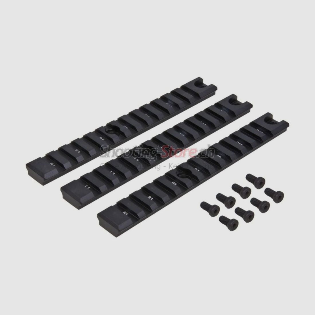 Leapers G36 Handguard Rails Full Size Black