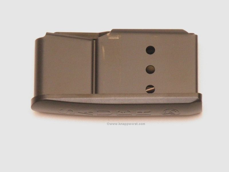 Sauer 202 magazine, 3 rounds 9,3x62 plastic base