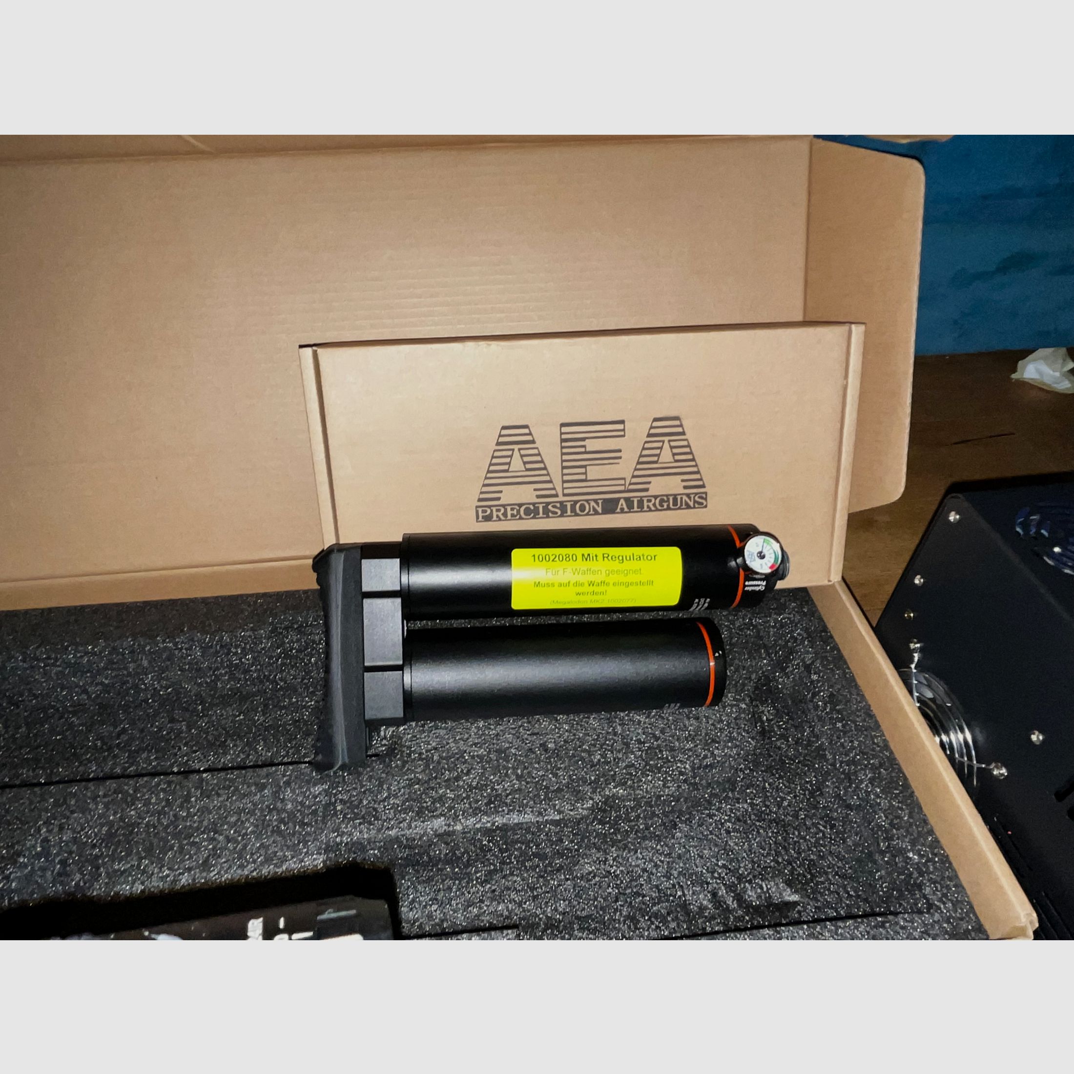 AeA Megalodon MK2 F-Version pacchetto completo (Export Kit incluso), immagine 2 di 20