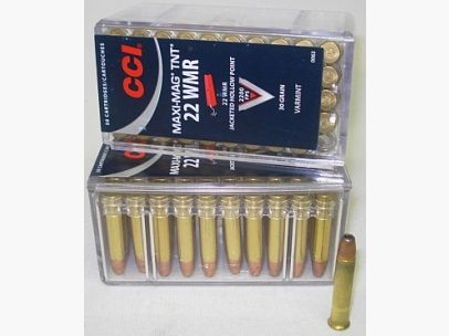 CCI .22WMR TNT JHP - 1,95g/30gr (a50) #0063