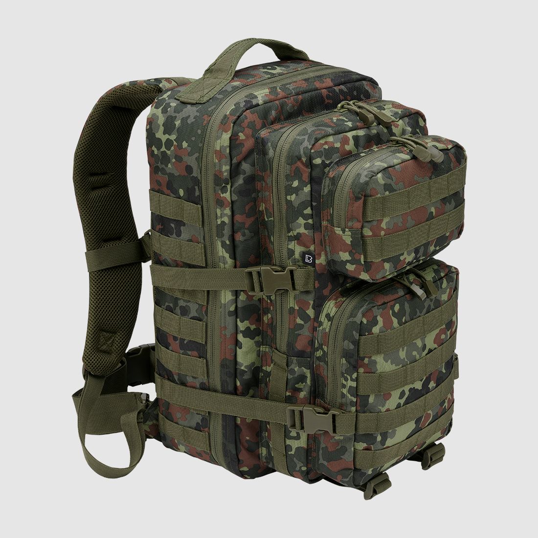 Brandit US Cooper Large  Farbe: Flecktarn – Mehrzweckrucksack (40-Liter-Klasse)