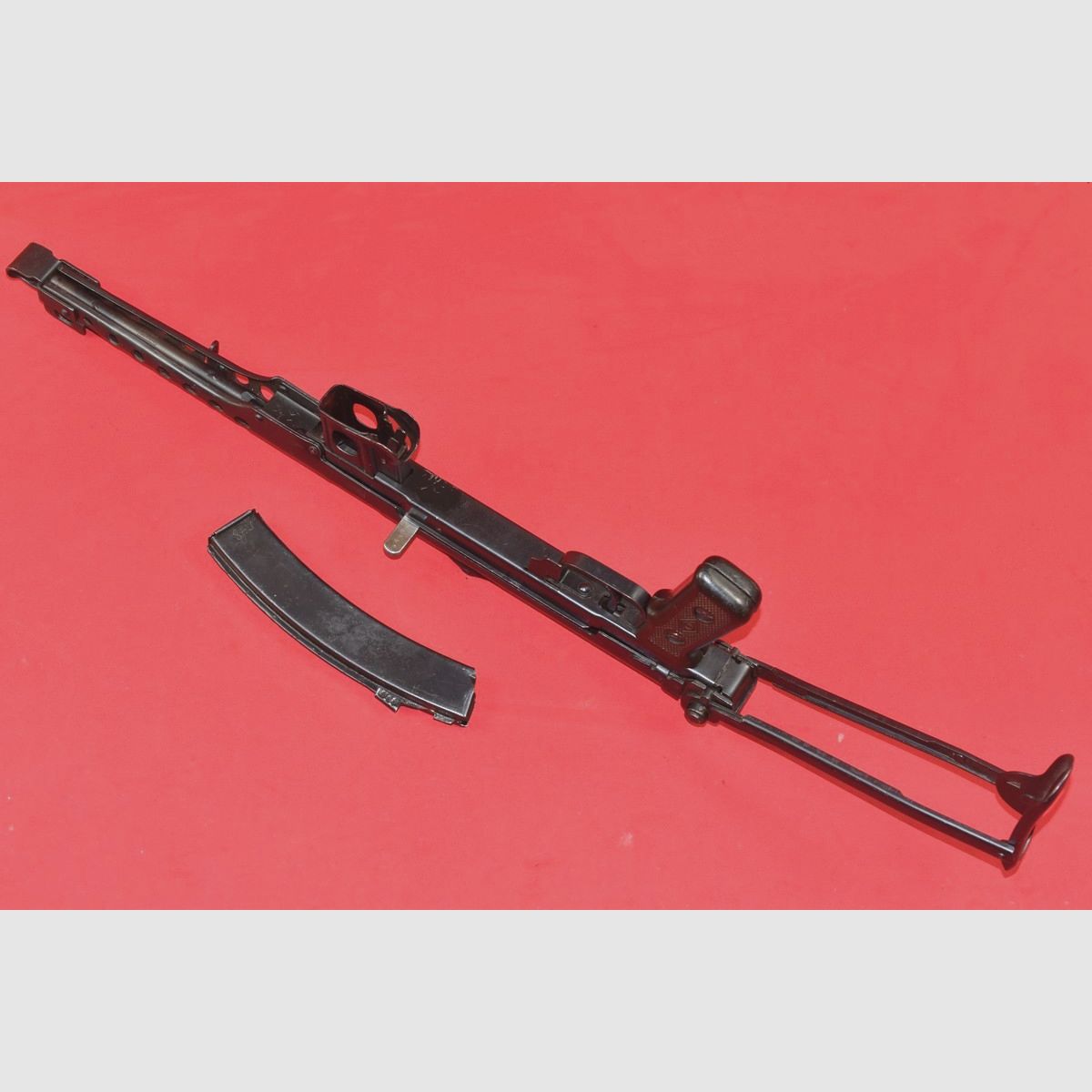 PISTOLET MASZYNOWY PPS 43, ROK 1945 - POZBAWIONY CECH UŻYTKOWYCH, zdjęcie 8 z 26
