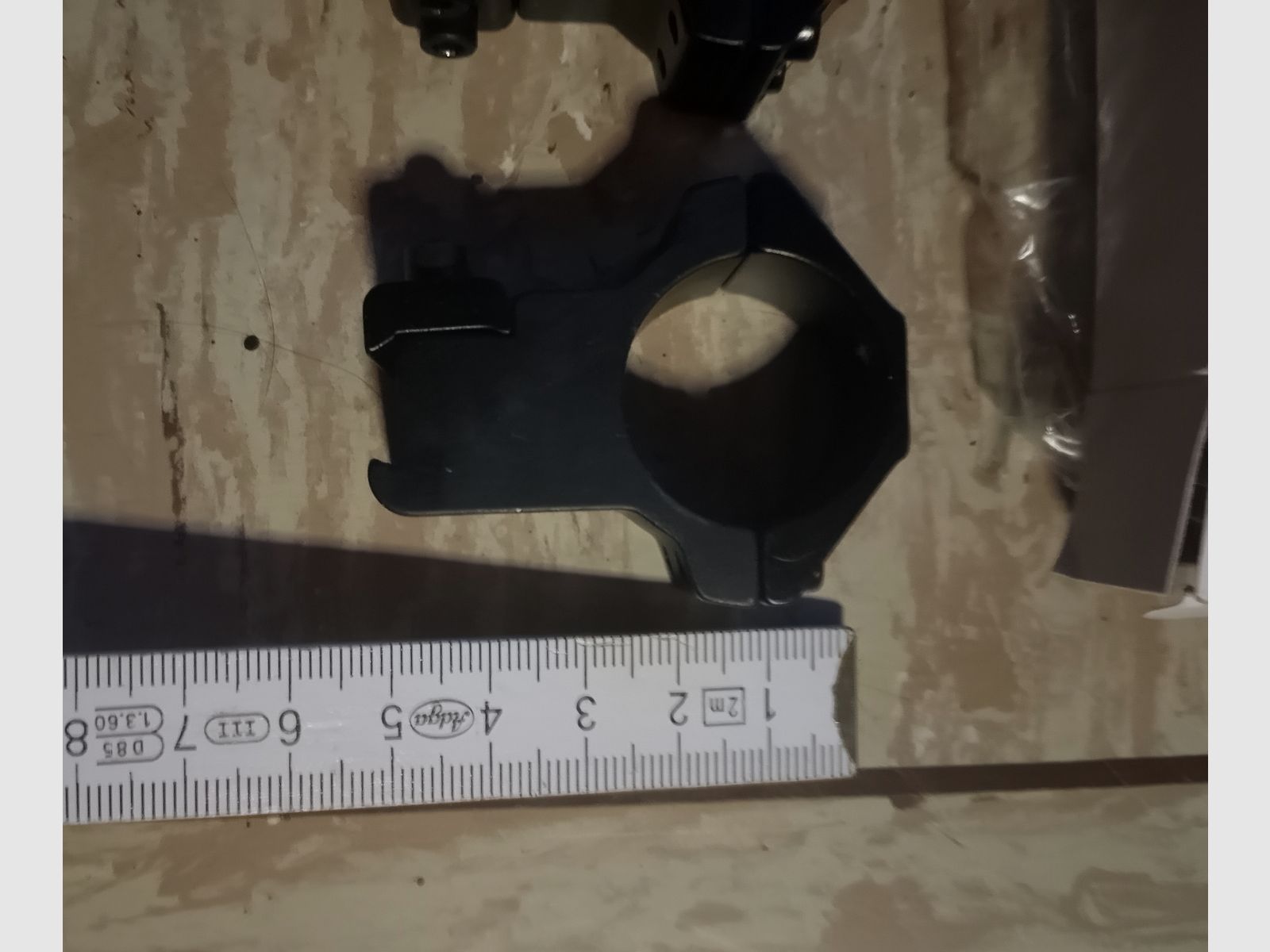 Nowe czarne pierścienie montażowe do celownika, adapter na szynę 11mm Picatinny, średnica 25mm