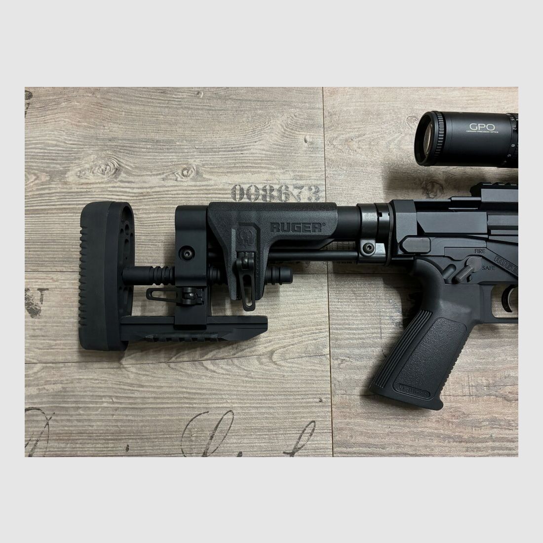 Ruger Precision Rifle w tym lunetę i dwójnóg