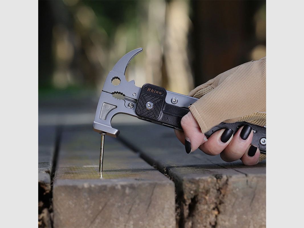 PINCE/COUTEAU – ROXON – HAMMER TOOL RHINO H1 17 EN UN, image 5 sur 7