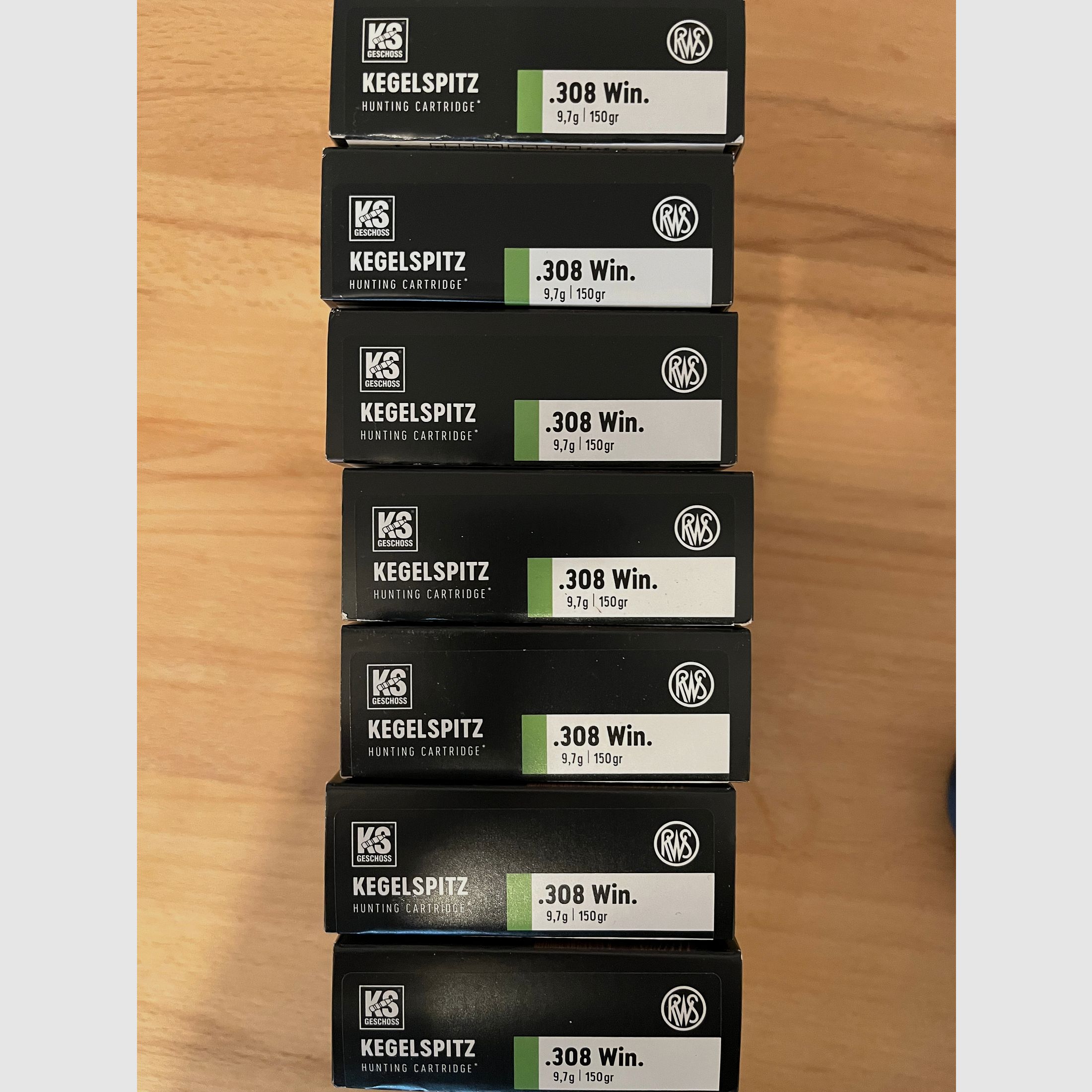 RWS .308 Win. pointed bullet 9.7g/150grs.