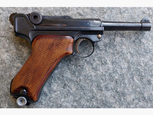 A 207 PISTOLET SEMIAUTOMATYCZNY MAUSER MOD. P 08 LUGER KAL. 7.65 PARABELLUM