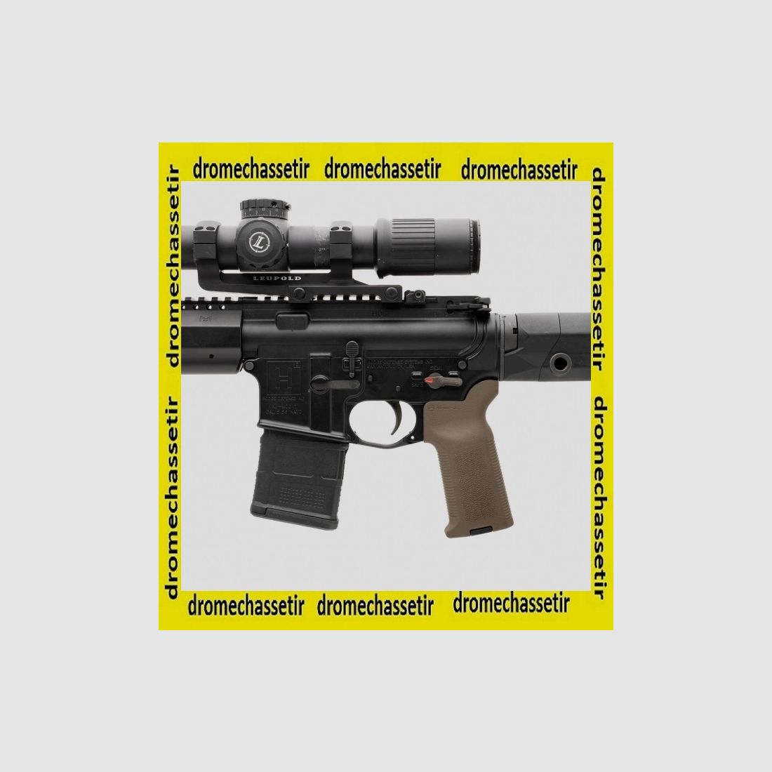 Griff für AR15 Magpul MOE K2 XL FDE MAG1165FDE, Bild 4 von 5