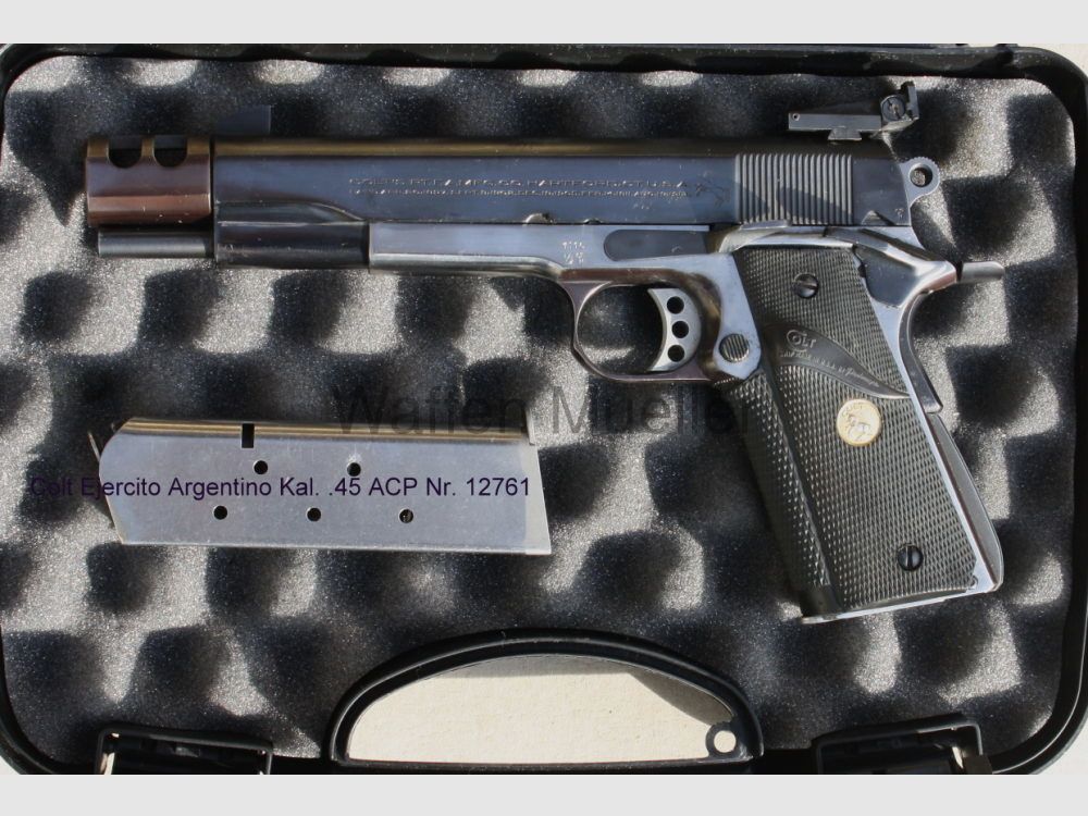 Colt	 Ejercito. Argentino