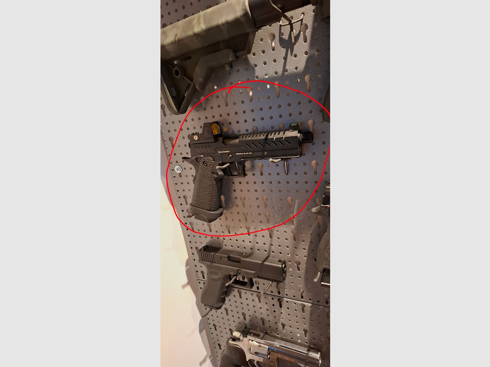 Vorsk Airsoft Hi-Capa 5.1 Full Metal GBB 6mm BB black