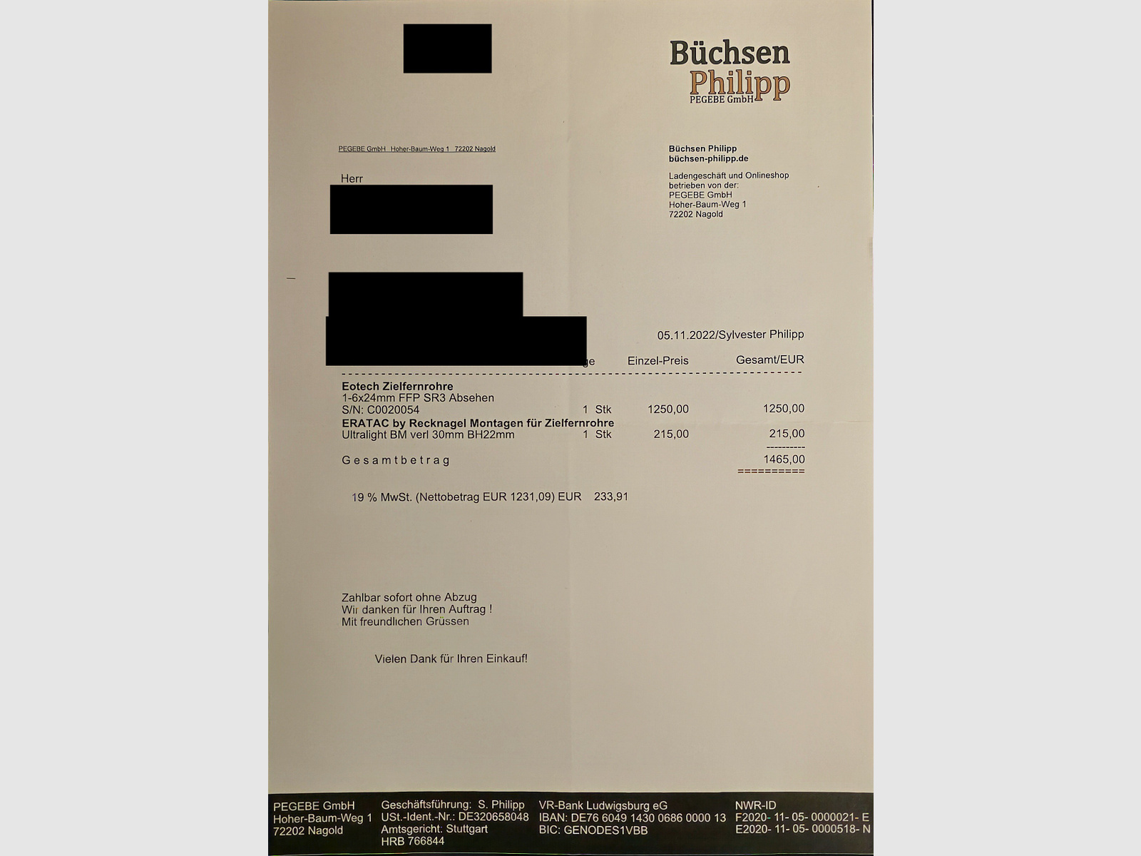 Oberlandarms M5 Ar-15 in .223