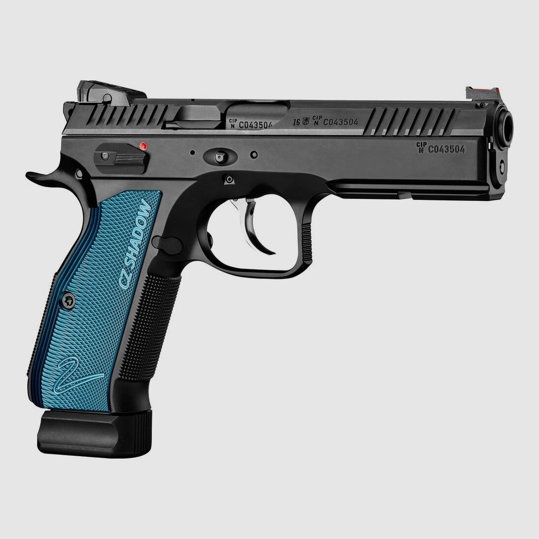 CZ SHADOW 2 SA/DA Zwart/Blauw 9mm