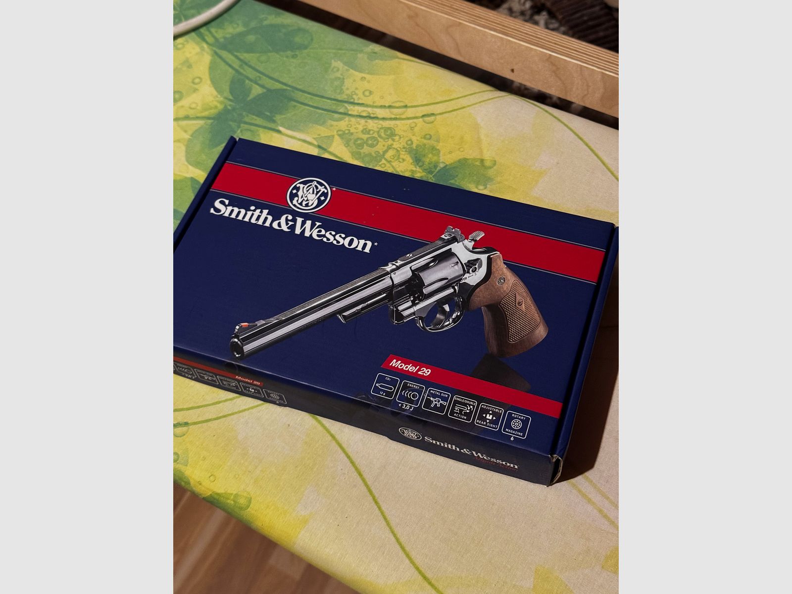 Smith & Wesson co2 4,5mm Model 29 3” Revolver