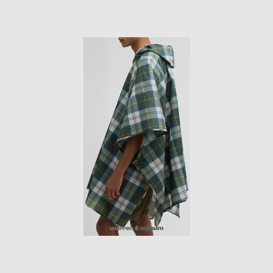 Barbour Poncho Tartan Showerproof
