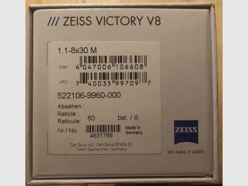 Zeiss Victory V8 1.1-8x30