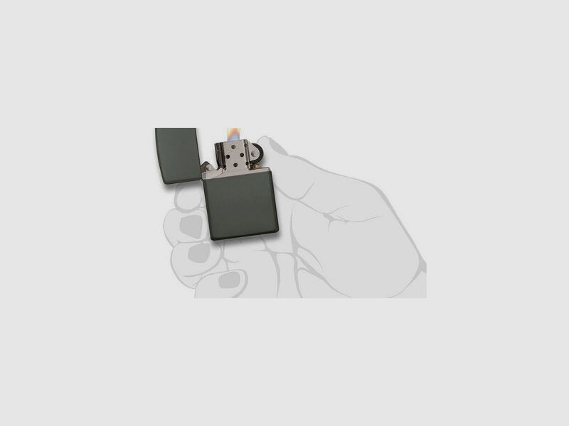 Accendino Zippo | Matte OD Green, immagine 11 di 12