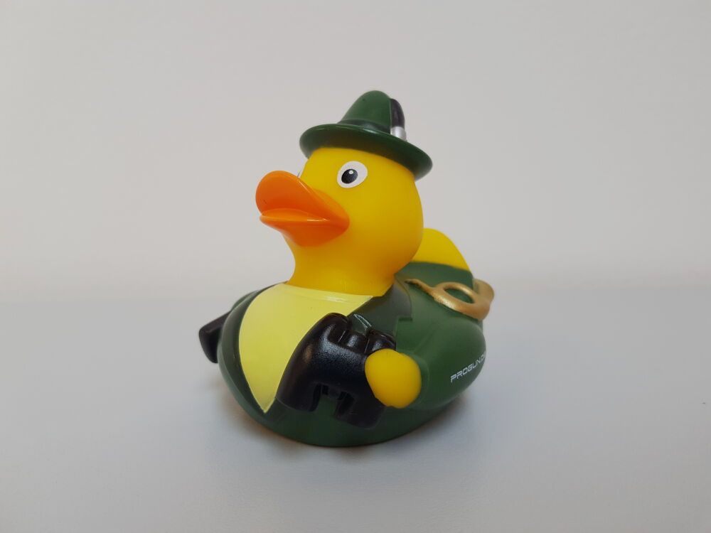 VDB Gummi-Ente - Badeente Jägerente