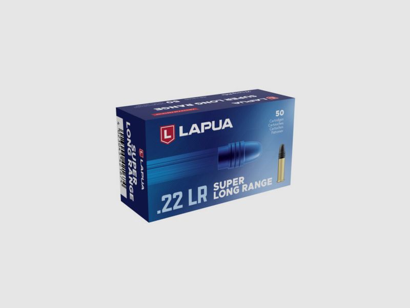 LAPUA SUPER LONG RANGE - .22LR - 2,59 G / 40 GRS. - 50 PCS