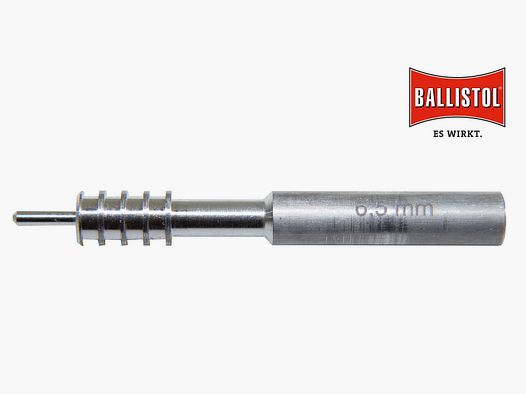 Ballistol Patch Adapter made of aluminum, Ø 6.5 mm (1/8" internal thread)