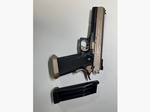 Double Bell Hi-Capa 5.1 Airsoft pistol full metal CO2 BB 6mm BB bicolor