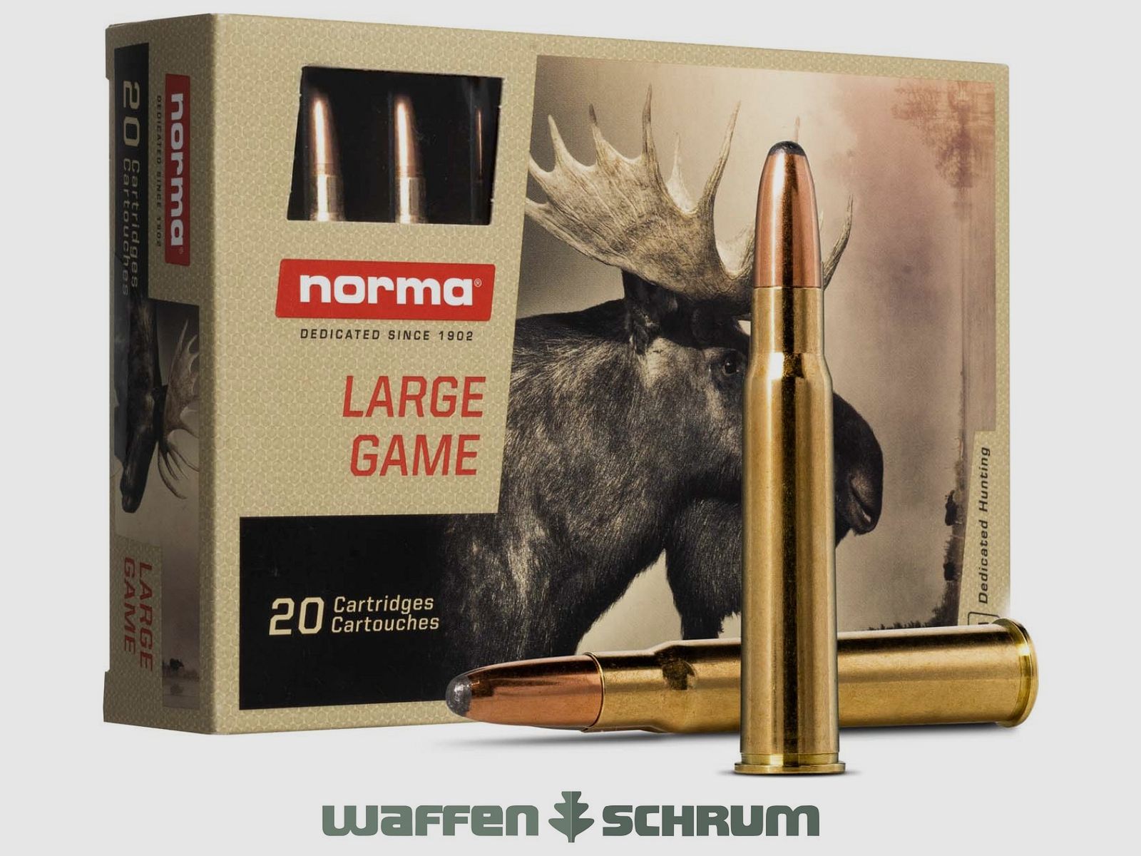 Norma Alaska 12,7g - 196gr 8x57JRS
